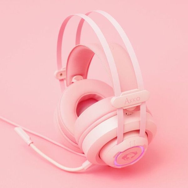 Tai nghe Akko AD701 USB 7.1 - Pink