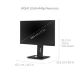 Màn Hình Máy Tính - ViewSonic VG2755 | 27Inch | 2K | IPS | 60Hz