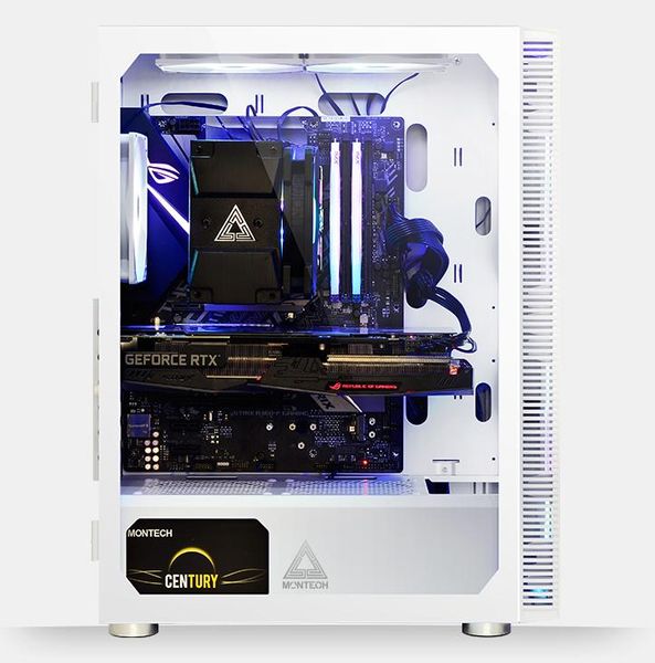 Case Máy Tính - Montech X3 Mesh - Black - White