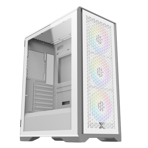 Case XIGMATEK LUX S ARCTIC 3FR - White