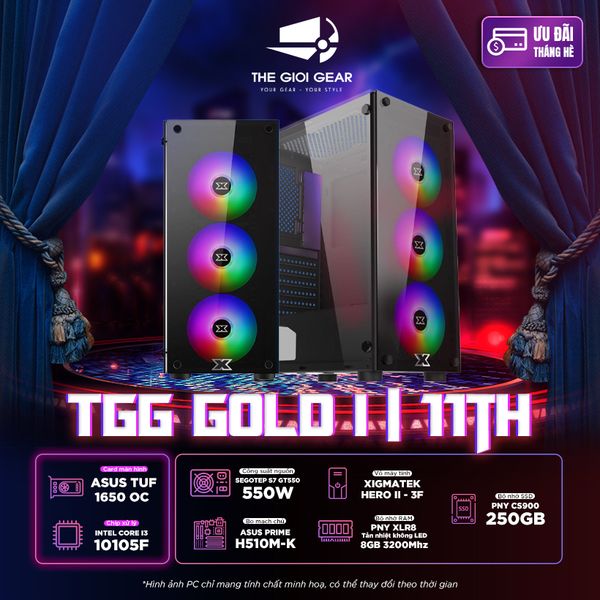 Bộ máy tính TGG GOLD I | 11th