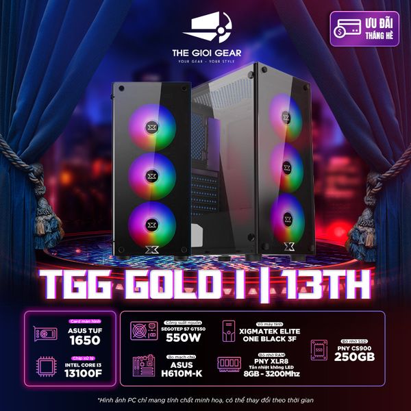 Bộ máy tính TGG GOLD I | 13TH