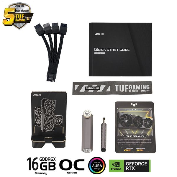 Card Màn Hình - VGA ASUS TUF Gaming RTX 4080 OC 16GB GDDR6X