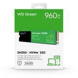 SSD Western Green - SN350 Nvme Pcie Gen 3 x 4 - 240GB / 480GB / 960GB
