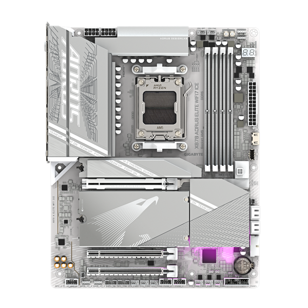 Mainboard GIGABYTE X870 AORUS ELITE WIFI7 ICE (AMD X870 / Socket AM5 / ATX / DDR5)