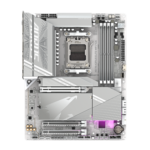 Mainboard GIGABYTE X870 AORUS ELITE WIFI7 ICE (AMD X870 / Socket AM5 / ATX / DDR5)