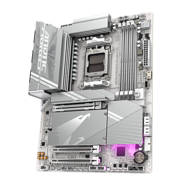 Mainboard GIGABYTE X870 AORUS ELITE WIFI7 ICE (AMD X870 / Socket AM5 / ATX / DDR5)