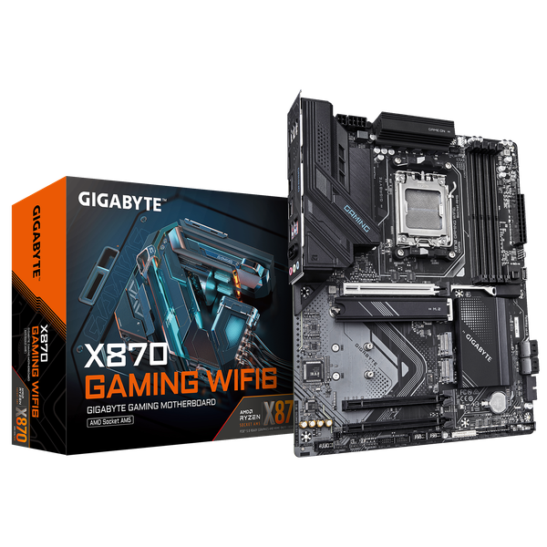 Mainboard GIGABYTE X870 GAMING WIFI6 (AMD X870, Socket AM5, ATX, DDR5)