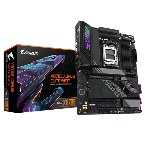 Mainboard GIGABYTE X870E AORUS ELITE WIFI7 (AMD X870E / Socket AM5 / ATX / DDR5)