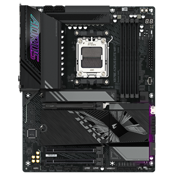 Mainboard GIGABYTE X870E AORUS ELITE WIFI7 (AMD X870E / Socket AM5 / ATX / DDR5)