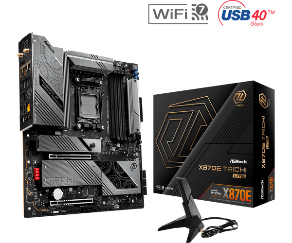 Mainboard ASROCK X870E TAICHI LITE (AMD X870E / Socket AM5 / ATX / DDR5)