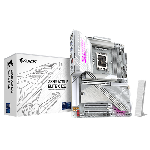 Mainboard - GIGABYTE Z890 AORUS ELITE X ICE (Intel Z890, Socket 1851, ATX, DDR5)