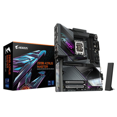 Mainboard - GIGABYTE Z890 AORUS MASTER (Intel Z890, Socket 1851, ATX, DDR5)