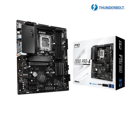 MainBoard - Asrock Z890 Pro-A (Intel Z890 / Socket LGA1851 / ATX / DDR5)