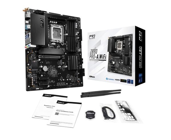 MainBoard - Asrock Z890 Pro-A WiFi (Intel Z890 / Socket LGA1851 / ATX / DDR5)