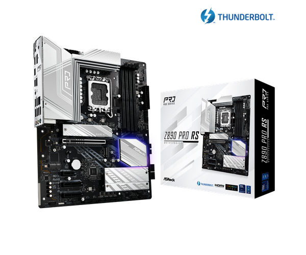 Mainboard - Asrock Z890 Pro RS (Intel Z890 / Socket LGA1851 / ATX / DDR5)