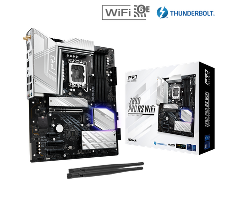 Mainboard - Asrock Z890 Pro RS WiFi (Intel Z890 / Socket LGA1851 / ATX / DDR5)