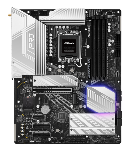 Mainboard - Asrock Z890 Pro RS WiFi (Intel Z890 / Socket LGA1851 / ATX / DDR5)
