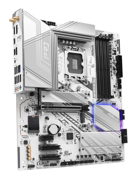 Mainboard - Asrock Z890 Pro RS WiFi White (Intel Z890 / Socket LGA1851 / ATX / DDR5)
