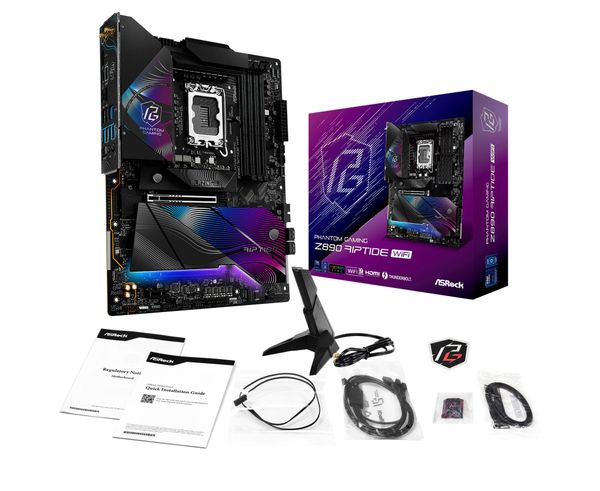 Mainboard - Asrock Z890 Riptide WiFi (Intel Z890 / Socket LGA1851 / ATX / DDR5)
