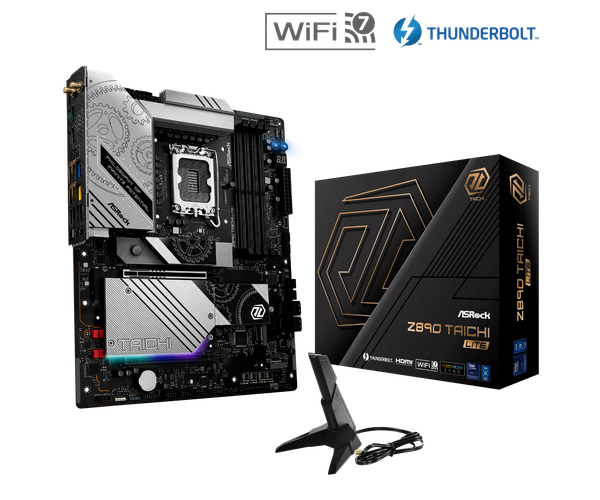 Mainboard - Asrock Z890 Taichi Lite (Intel Z890 / Socket LGA1851 / ATX / DDR5)