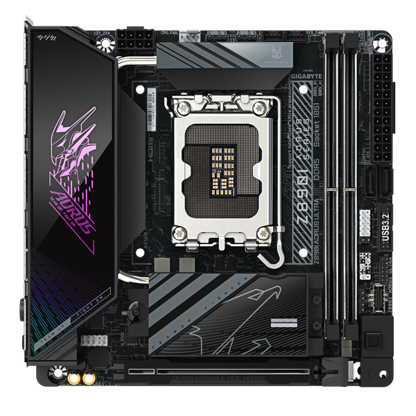 Mainboard - GIGABYTE Z890I AORUS ULTRA (Intel Z890, Socket 1851, Mini-ITX, DDR5)