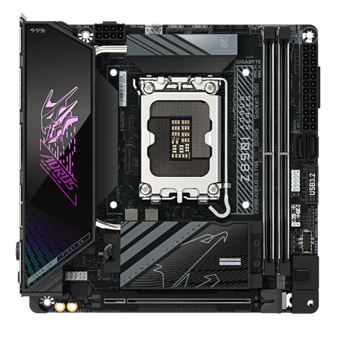 Mainboard - GIGABYTE Z890I AORUS ULTRA (Intel Z890, Socket 1851, Mini-ITX, DDR5)