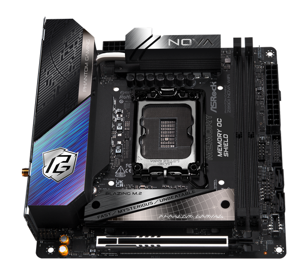 Mainboard - Asrock Z890I Nova WiFi (Intel Z890 / Socket LGA1851 / ITX / DDR5)