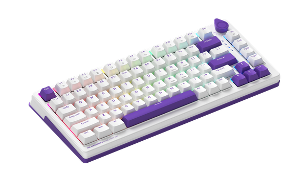 Bàn Phím Không Dây - Machenike K600T-B82 | 3 Modes | LED RGB| Hot-Swap