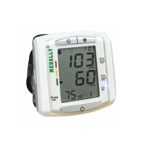 Máy đo huyết áp cổ tay Medally BP-850W