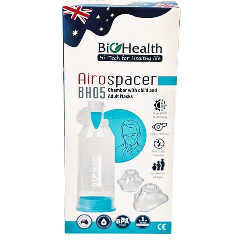 Buồng đệm khí dung Biohealth Van 2 Chiều BH05