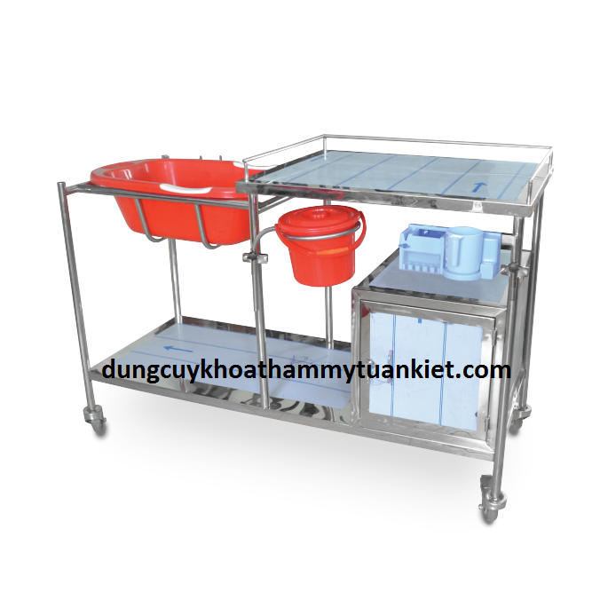 Bàn chăm sóc trẻ sơ sinh có chậu tắm bé Bàn chăm sóc trẻ sơ sinh có chậu tắm bé