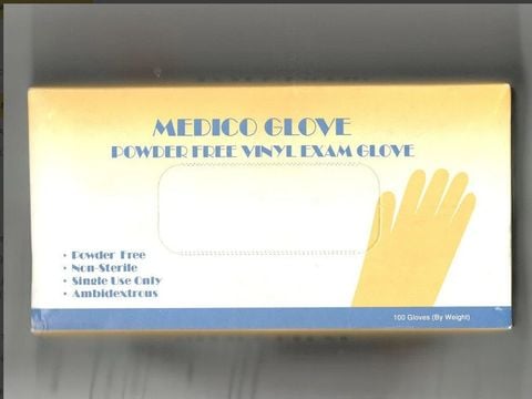 Găng tay y tế không bột vinyl Medico Glove