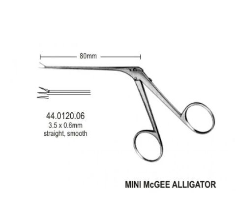 Kẹp gắp dị vật tai Alligator Hilbro