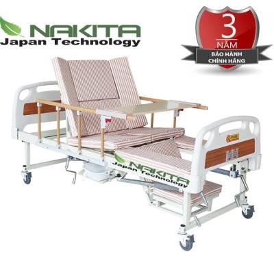 GIƯỜNG BỆNH NHÂN 4 TAY QUAY NAKITA NKM-B04