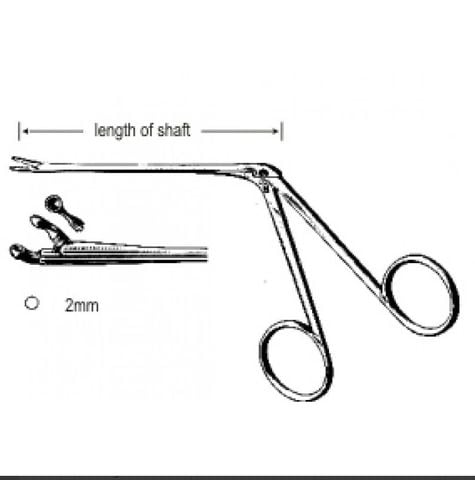 Kẹp gắp dị vật tai Hartmann 2mm - 8.5cm