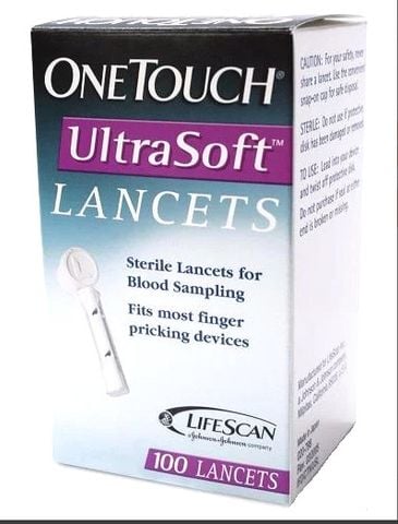 Kim lấy máu OneTouch UltraSoft Lancets