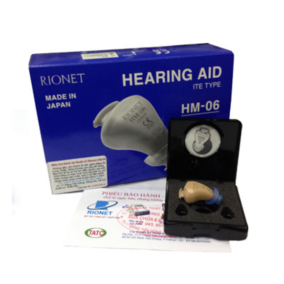 Máy trợ thính kỹ thuật số Rionet HM-06 Máy trợ thính kỹ thuật số Rionet HM-06