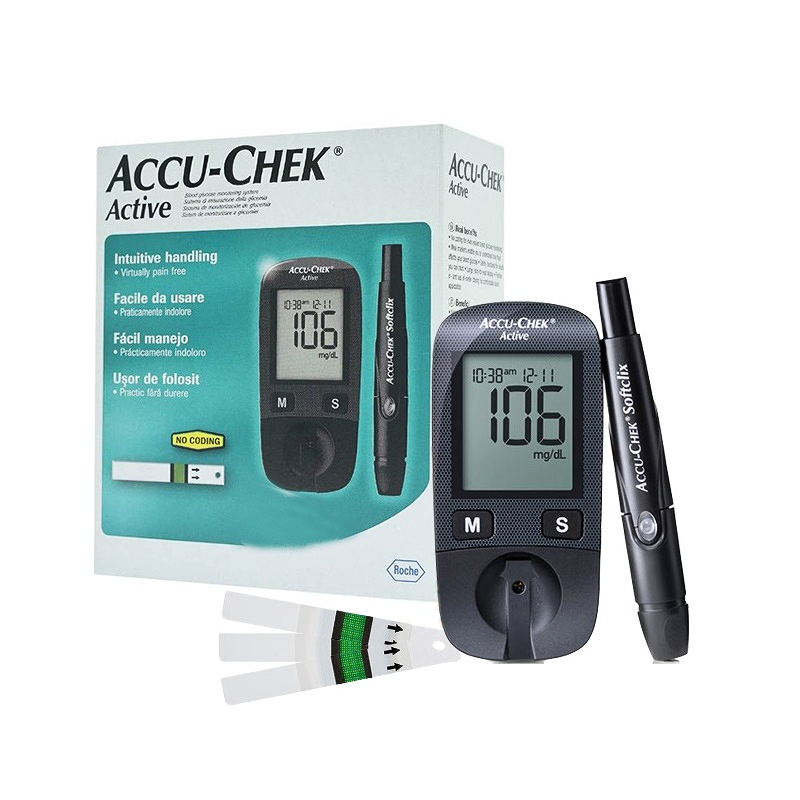Máy đo đường huyết Accu-Chek Active
