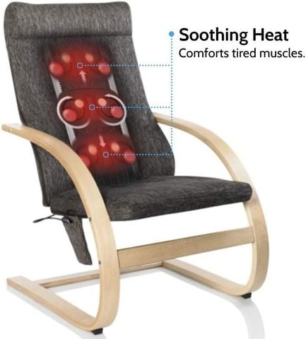 Ghế Massage thư giãn Shiatsu 3D cao cấp HoMedics MCS-1200H (3D Shiatsu Massaging Lounger)