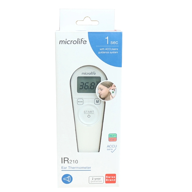 Nhiệt kế hồng ngoại đo tai Microlife IR 210