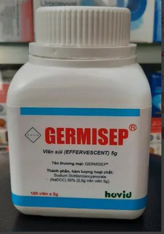 Viên sát khuẩn Germisep 5g