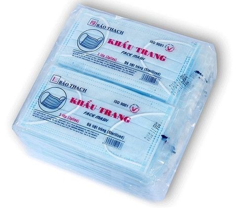 Khẩu trang tiệt trùng Bảo Thạch