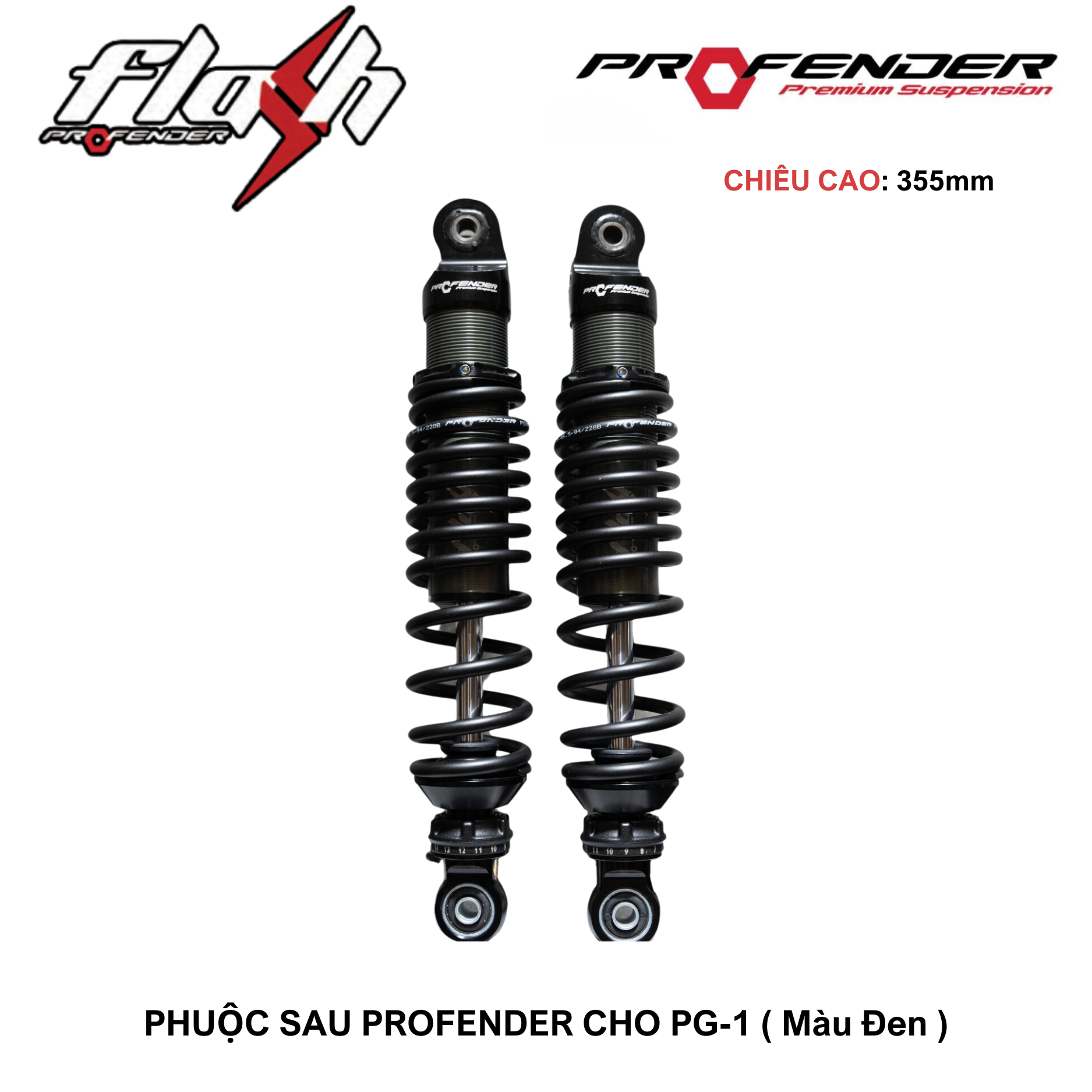 PHUỘC PROFENDER DÀNH CHO YAMAHA PG1
