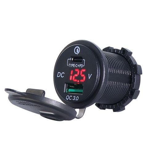  CỐC SẠC ĐÔI TÍCH HỢP SẠC NHANH 
