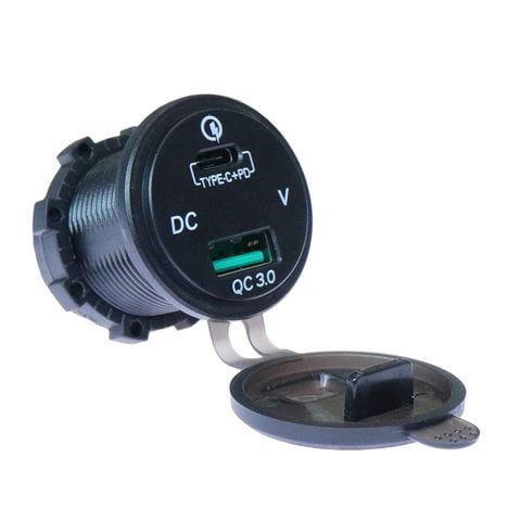  CỐC SẠC ĐÔI TÍCH HỢP SẠC NHANH 