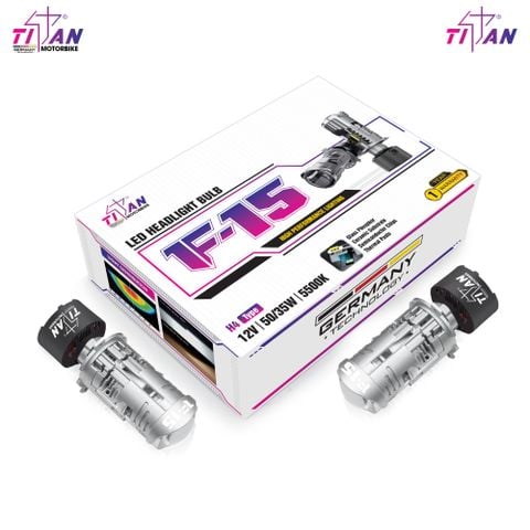  BI LED MINI TITAN MOTO F15 - H4 