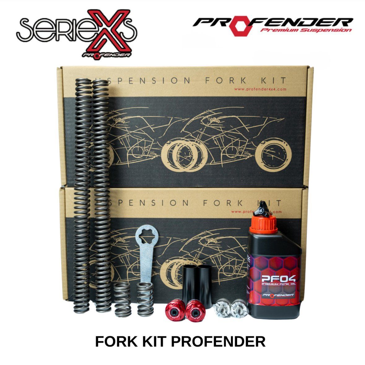 FORK KIT PROFENDER XMAX 300 - MADE IN THAILAND