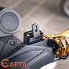 PÁT NHÔM LẮP CẢM BIẾN ÁO SUẤT LỐP LÊN NẮP BÌNH DẦU YAMAHA XMAX 300