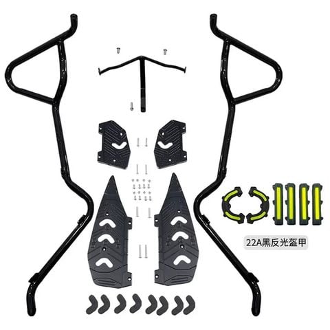  KHUNG CHỐNG ĐỖ CHO YAMAHA XMAX 300 -2023 - CÓ THANH NGANG - BỐN TẤM NHÔM 